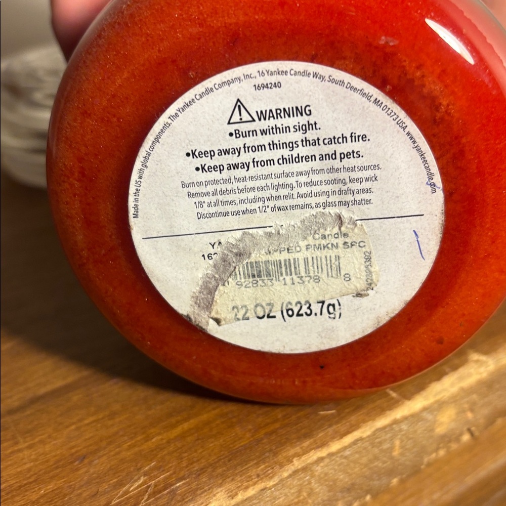 Yankee Candle Whipped Pumpkin Spice Large - Picture 4 of 4